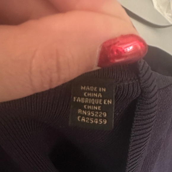 Ted Baker London Ionaaa Zig Zag Navy Stretch Woven Midi Dress Women’s 3 Casual - Picture 10 of 11